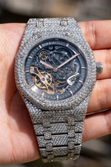 audemars piguet diamanten|Audemars Piguet skeleton diamond.